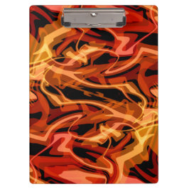 Rinder und Paprikaschoten Klemmbrett