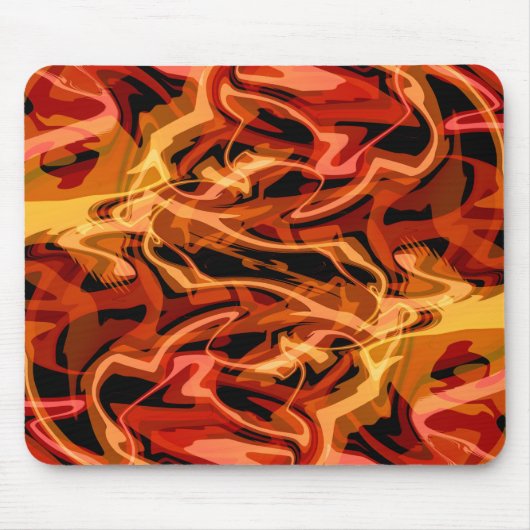 Rinder und Paprikaschoten Mousepad (Vorne)