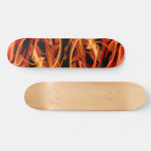 Rinder und Paprikaschoten Skateboard (Horizontal)