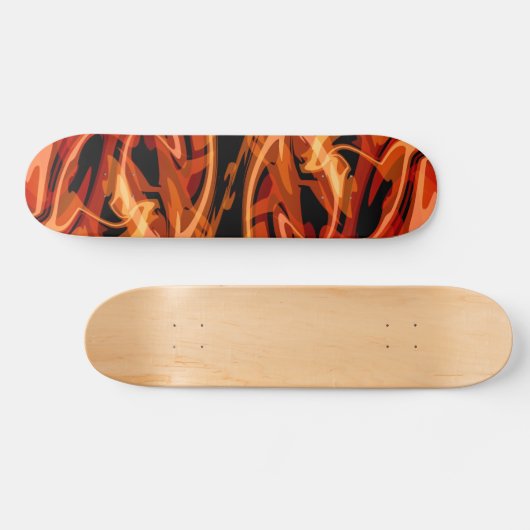 Rinder und Paprikaschoten Skateboard (Horizontal)