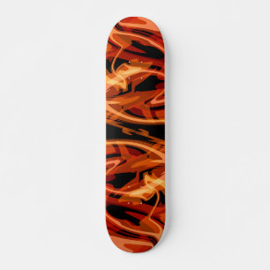 Rinder und Paprikaschoten Skateboard