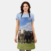 Rinder vor Ort Schürze (Getragen)