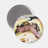 Rinder-Wellington Magnet (Vorderseite/Rückseite)