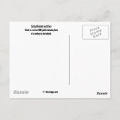 Rinder, Windmühle und Geist Postkarte (Rückseite)