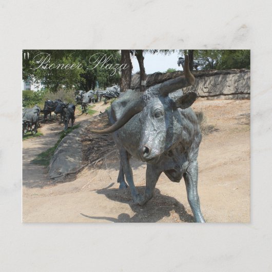 Rinderantrieb Nr. 3 Postkarte (Vorderseite)