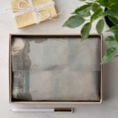 Rinderbestand am Meer (von Eugène Burnand) Seidenpapier (Geschenk)