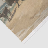 Rinderbestand am Meer (von Eugène Burnand) Seidenpapier (Ausschnitt)