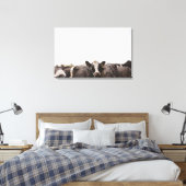 Rinderbestand und Himmel 2 Leinwanddruck (Insitu (Schlafzimmer))