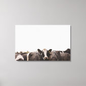 Rinderbestand und Himmel 2 Leinwanddruck (Vorderseite)