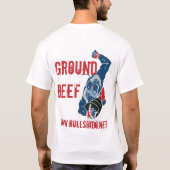 Rinderhackfleisch T-Shirt (Rückseite)