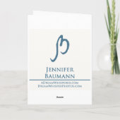 Rinderhund Karte (Rückseite)