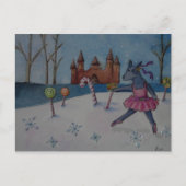 Rinderhund Postkarte (Vorderseite)