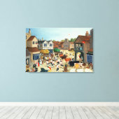 Rindermarkt Mayfair aus dem 18. Jahrhundert Leinwanddruck (Insitu (Holzboden))