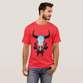 Rinderschädel T-Shirt (Vorne ganz)