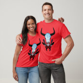 Rinderschädel T-Shirt (Unisex)