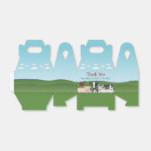 Rinderschaf-Hühnerfarm Geburtstag Vielen Dank Geschenkschachtel (Ungefaltet)