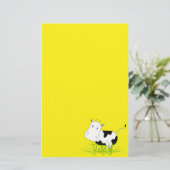 Rinderwahn-Briefpapier Briefpapier (Stehend Vorderseite)