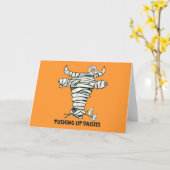 Rinderwahn-Mama Karte (Gelbe Blume)