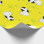 Rinderwahn-Packpapier Geschenkpapier (Ecke)