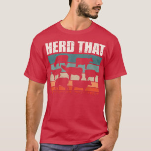 Rinderzucht I Kuh Bauer in der Landwirtschaft T-Shirt