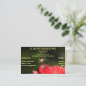 RINDFLEISCH / APIARIST UNTERNEHMENSKARTE.Australis Visitenkarte (Stehend Vorderseite)