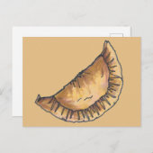 Rindfleisch Empanadas Spanisch Lateinamerikanische Postkarte (Vorne/Hinten)
