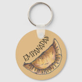 Rindfleisch Empanadas Spanisch Lateinamerikanische Schlüsselanhänger (Vorderseite)