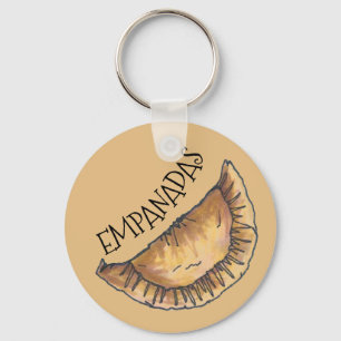 Rindfleisch Empanadas Spanisch Lateinamerikanische Schlüsselanhänger