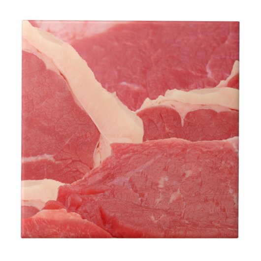 Rindfleisch Fliese (Vorderseite)