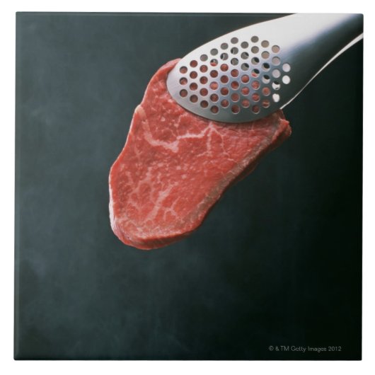 Rindfleisch Fliese (Vorderseite)