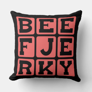 Rindfleisch-Jerky, dehydriertes Leckerli Kissen