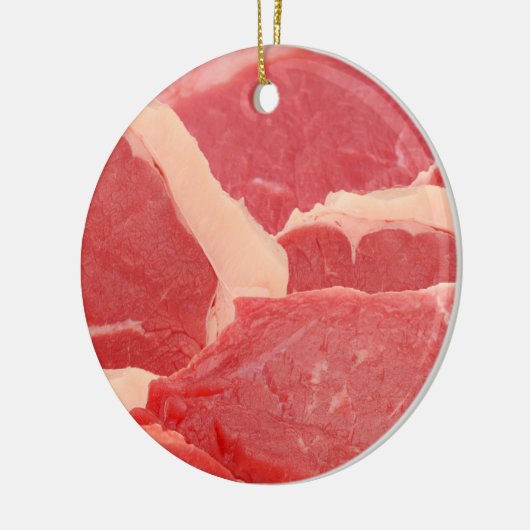 Rindfleisch Keramik Ornament (Links)