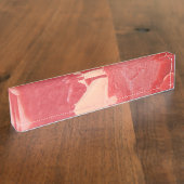 Rindfleisch Namensplakette (Seite)