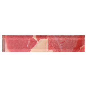 Rindfleisch Namensplakette