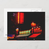 Rindfleisch oder Fisch? Postkarte (Vorne/Hinten)