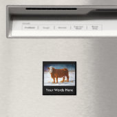 RINDFLEISCH: PASTEL ART MAGNET (In Situ (Geschirrspüler))