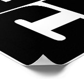 Rindfleisch Poster (Ecke)