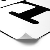 Rindfleisch Poster (Ecke)