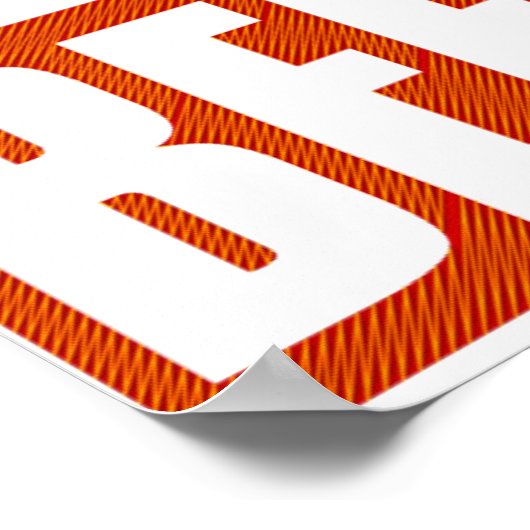 Rindfleisch Poster (Ecke)