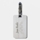 Rindfleisch Roulade mit Kartoffeln und rote Kohlkü Gepäckanhänger (Rückseite vertikal)