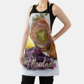 Rindfleisch Roulade mit Kartoffeln und rote Kohlkü Schürze (InSitu)