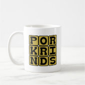 Rindfleisch, Schweinsnack Kaffeetasse (Links)