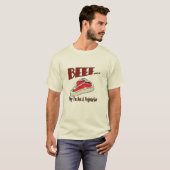 Rindfleisch-Shirt T-Shirt (Vorne ganz)