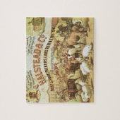 Rindfleisch-u. Schweinefleisch-Verpacker, c.1880 Puzzle (Vertikal)