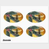 RINDFLEISCH UND HONEY BIEN / RINDFLEISCH OVALER AUFKLEBER (Blatt)