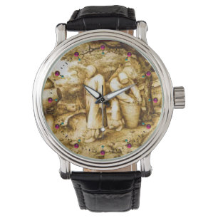 RINDFLEISCH UND HONEY BIENS ARMBANDUHR