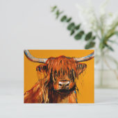 Rindfleisch und Senf Postkarte (Stehend Vorderseite)