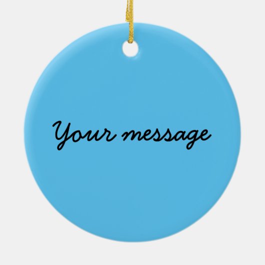 Rindfleischkäsebrötchen Hackfleisch des Keramik Ornament (Hinten)