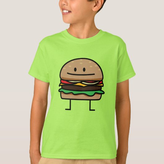 Rindfleischkäsebrötchen Hackfleisch des T-Shirt (Vorderseite)