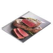Rindfleischsteak Notizblock (Linke Seite)